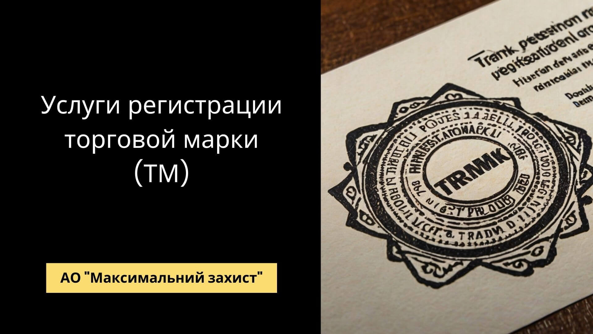 юридические услуги при регистрации торговой марки