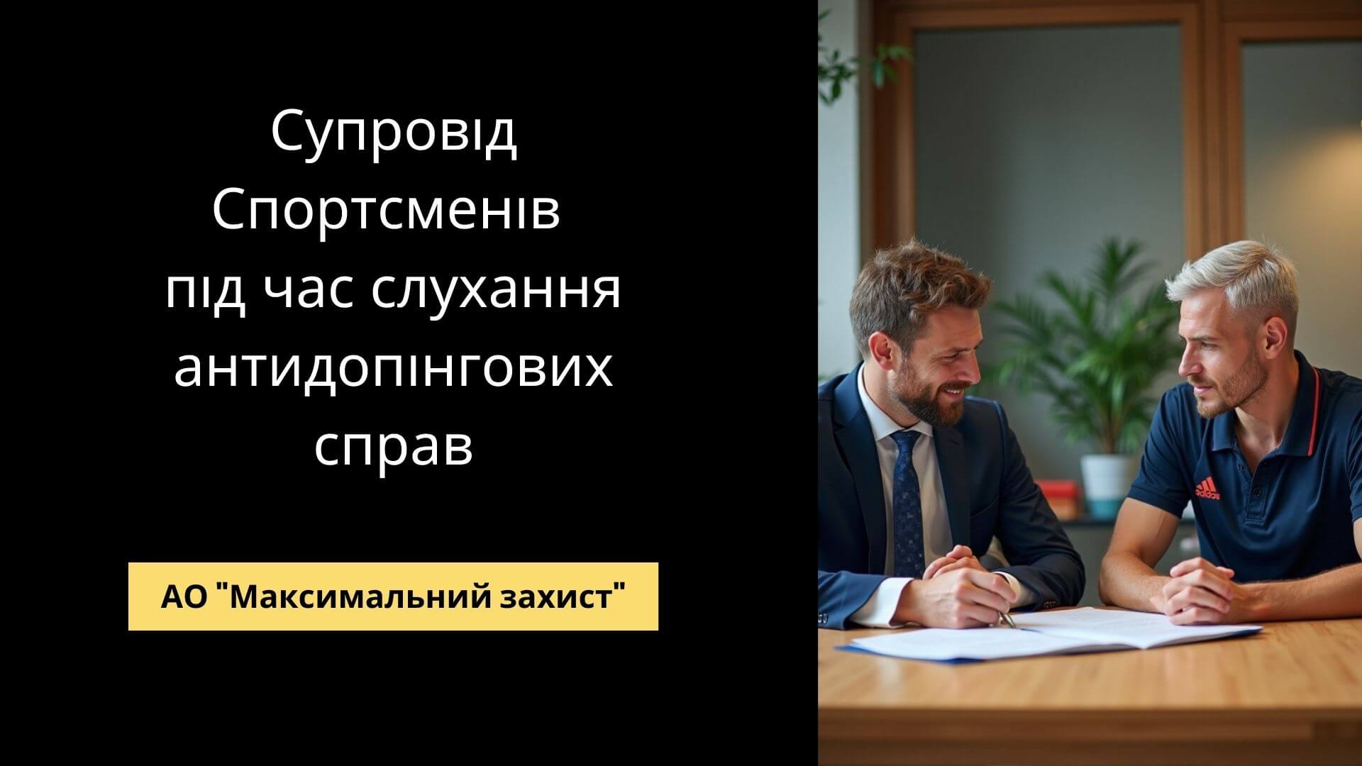 адвокат у антидопінгових справах