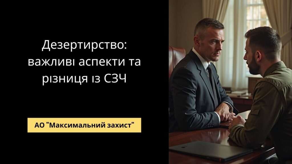 Дезертирство: важливі аспекти та різниця із СЗЧ