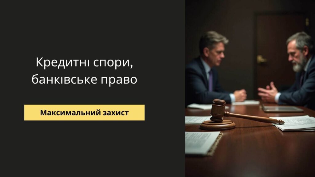 Кредитні спори, банкувське право