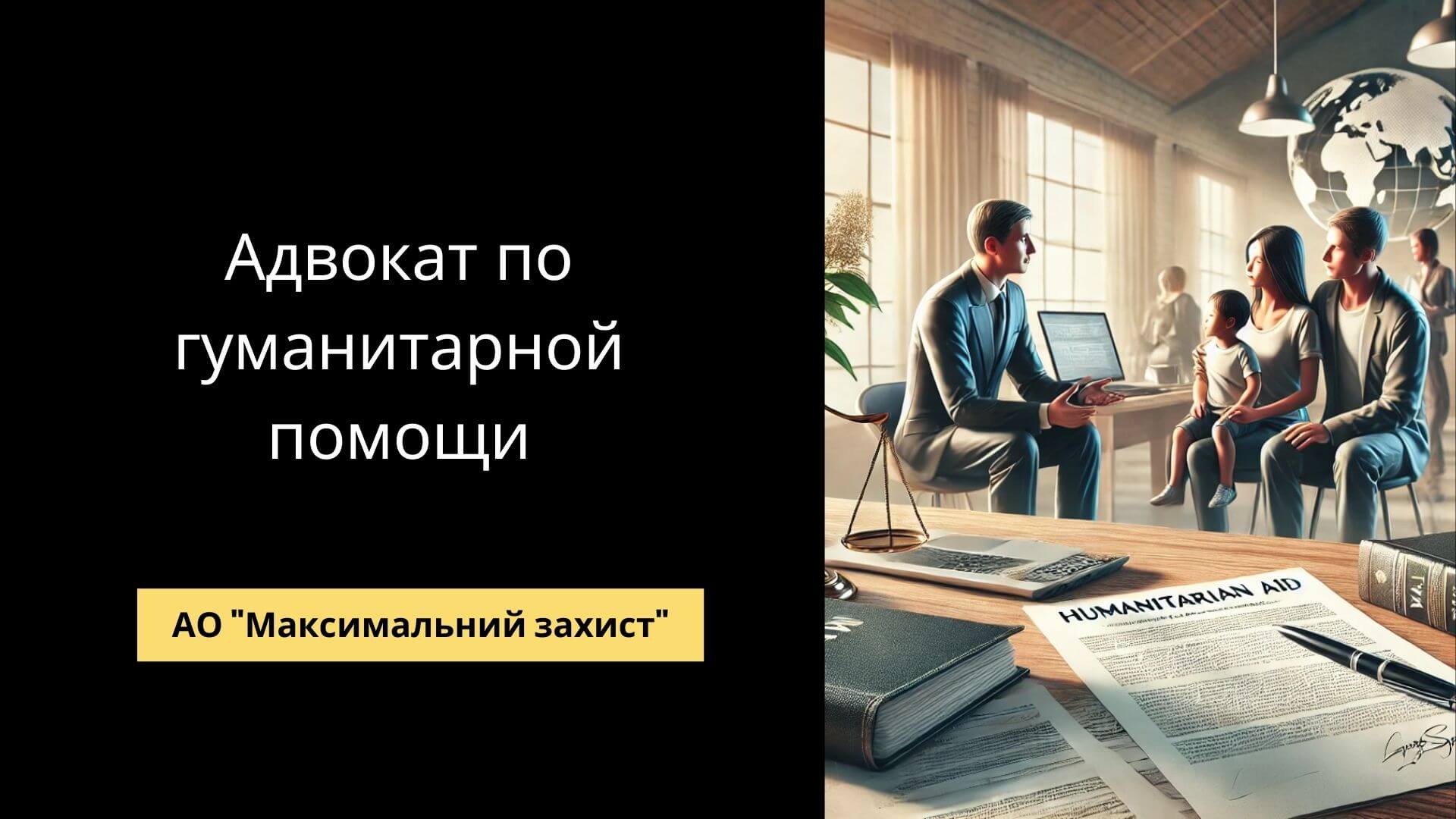 Адвокат по вопросам гуманитарной помощи