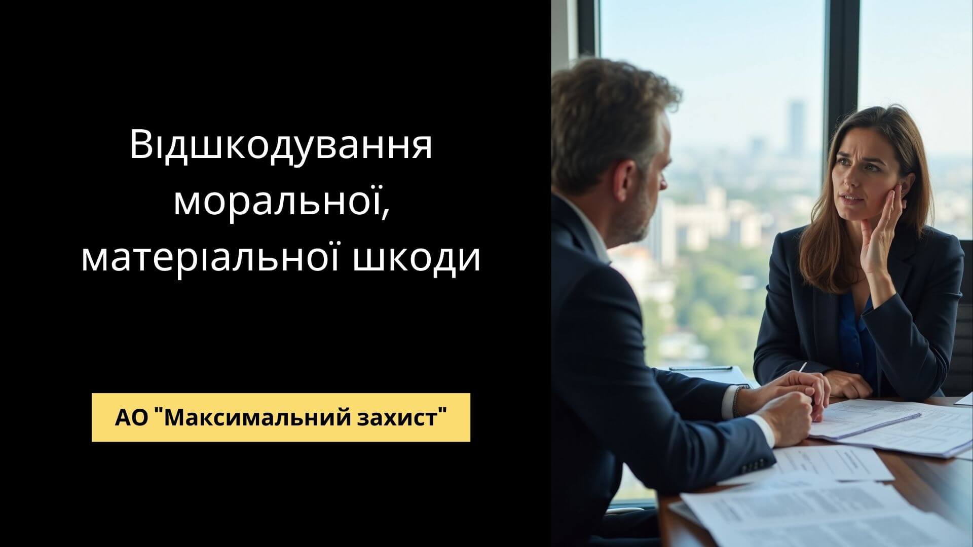 моральна та матеріальна шкода