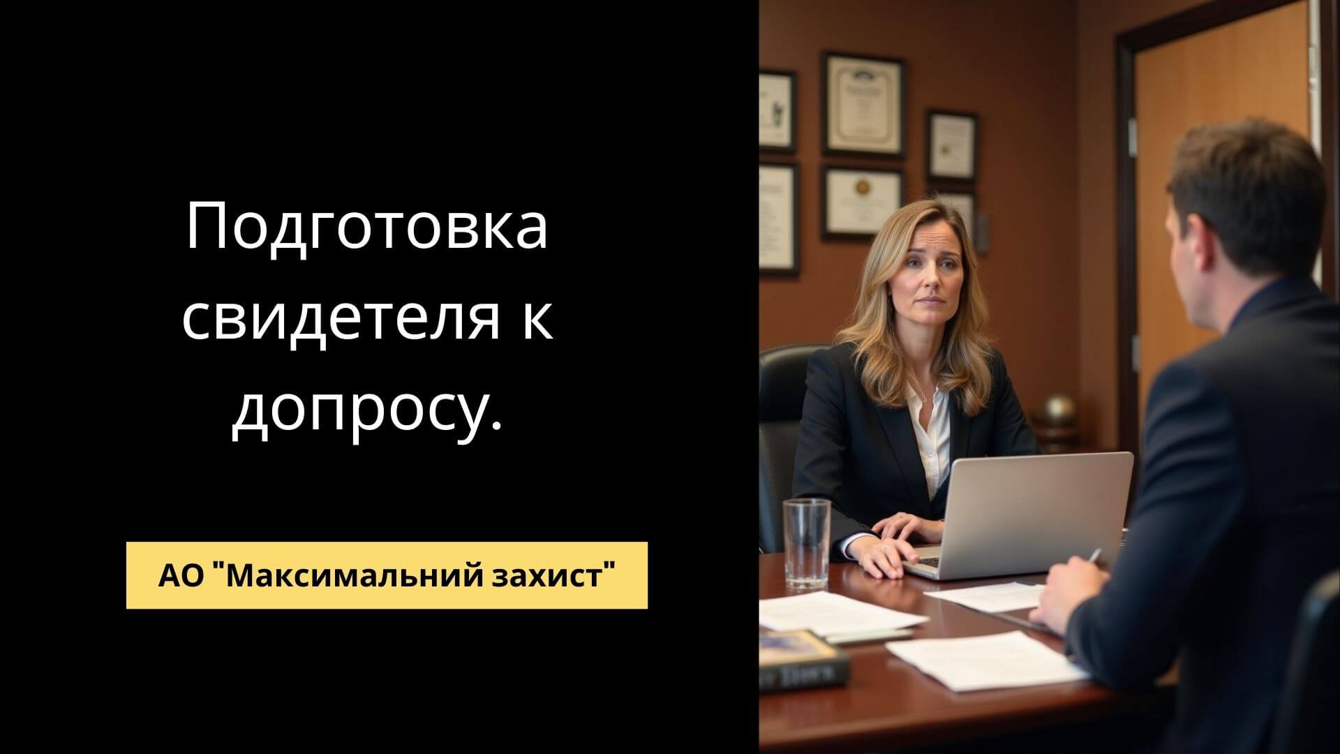 подготовка свидетеля к допросу
