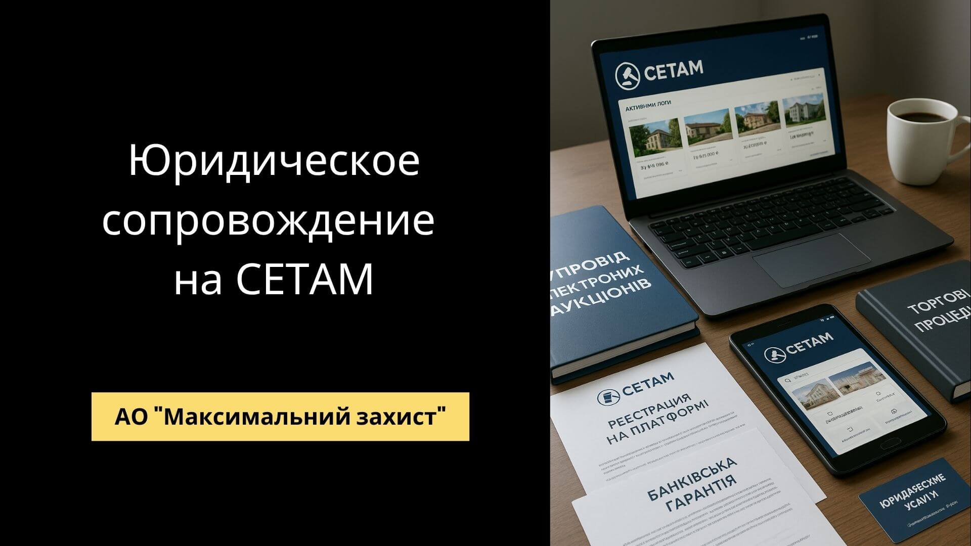 Правовое сопровождение участия в электронных торгах СЕТАМ