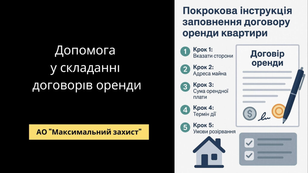 Покрокова інструкція заповнення договору оренди квартири