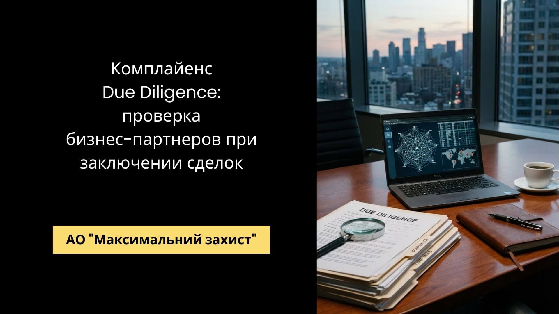 Комплаенс Due Diligence: проверка контрагентов при заключении сделок | Максимальная защита
