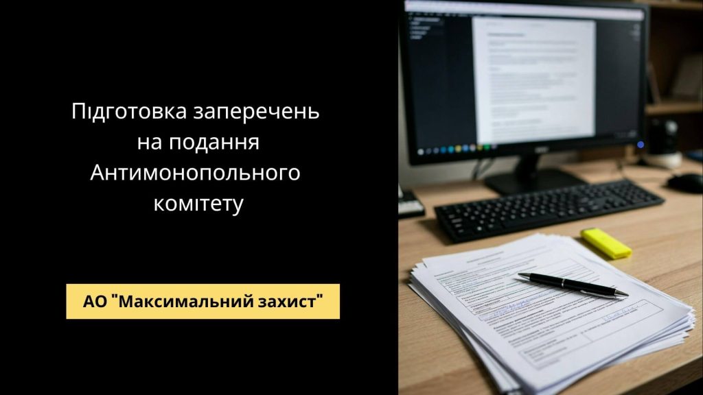 Готуємо заперечення на подання АМКУ - захист бізнесу від претензій Антимонопольного комітету