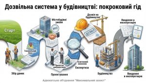 Юрист аналізує дозвільні документи - дозвільна система у будівництві покроковий гід