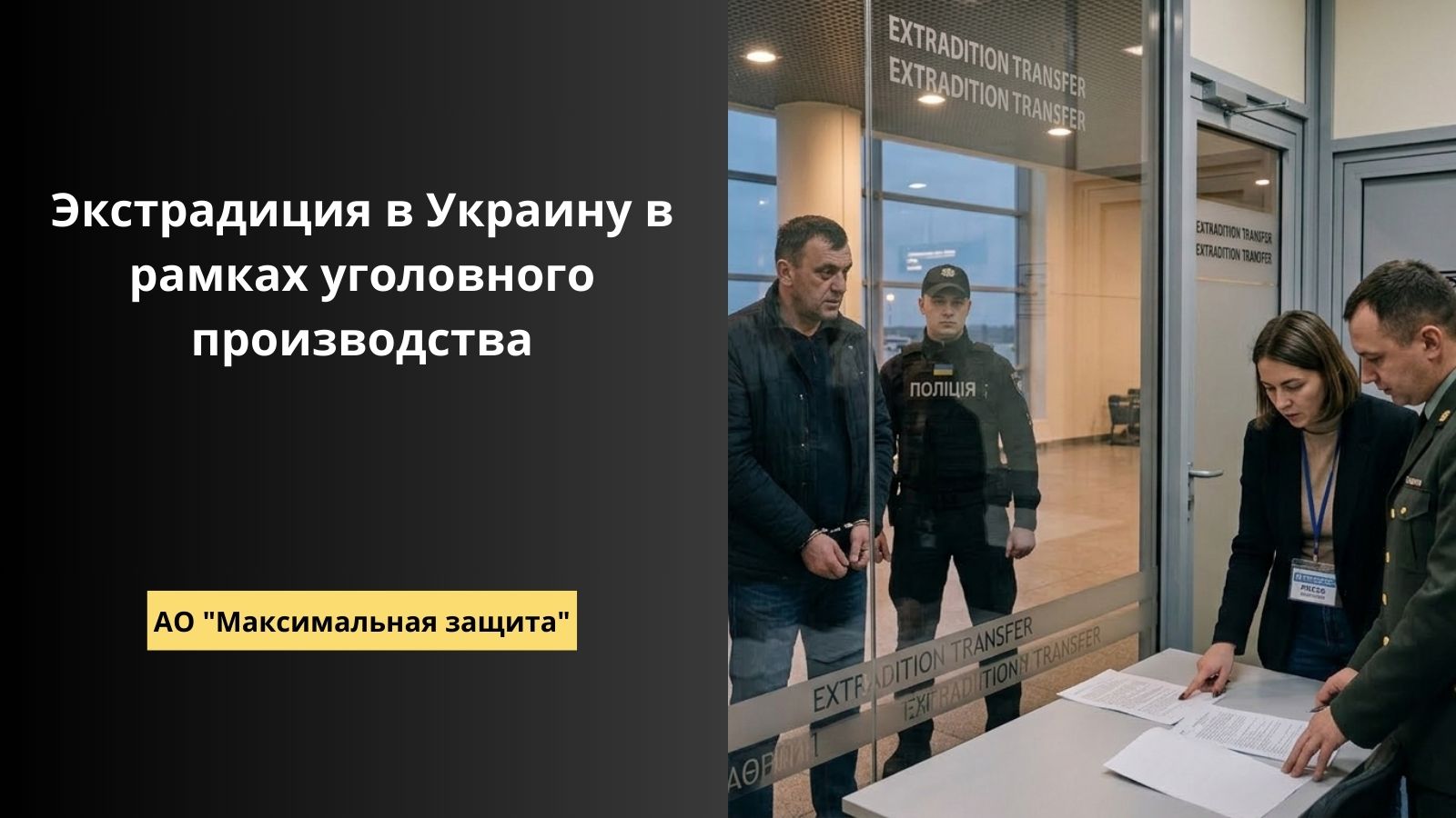 экстрадиция в Украину