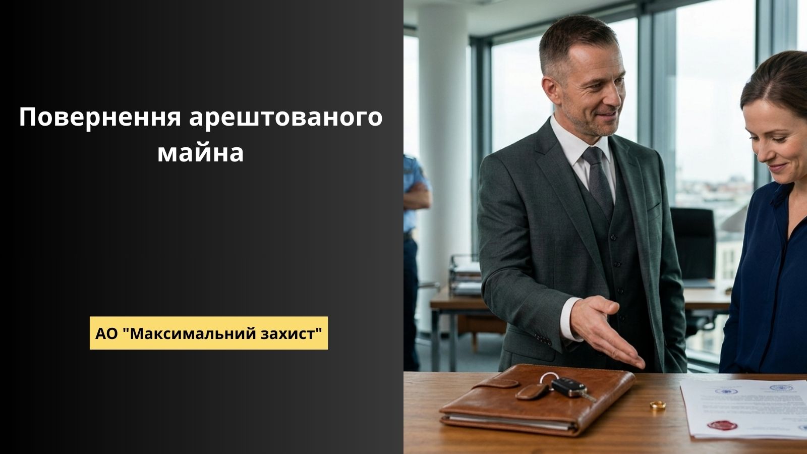 повернення арештованого майна