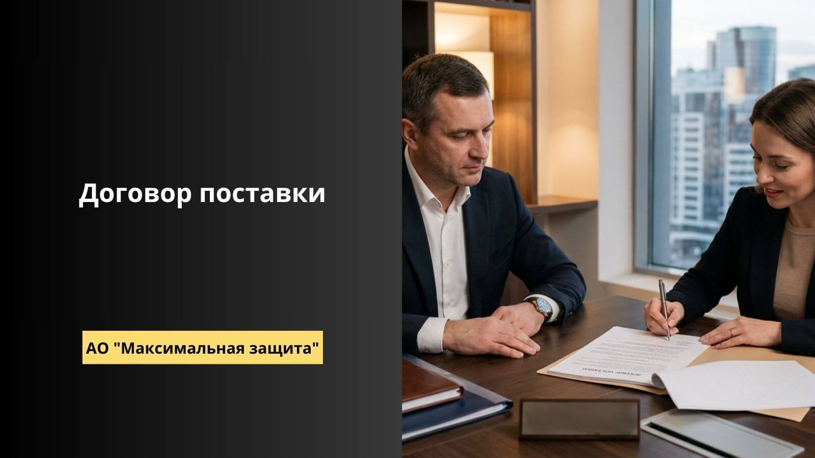договор поставки