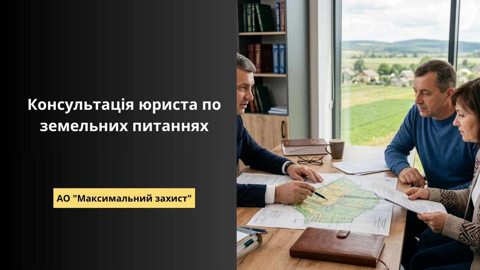 консультація юриста по земельних питаннях