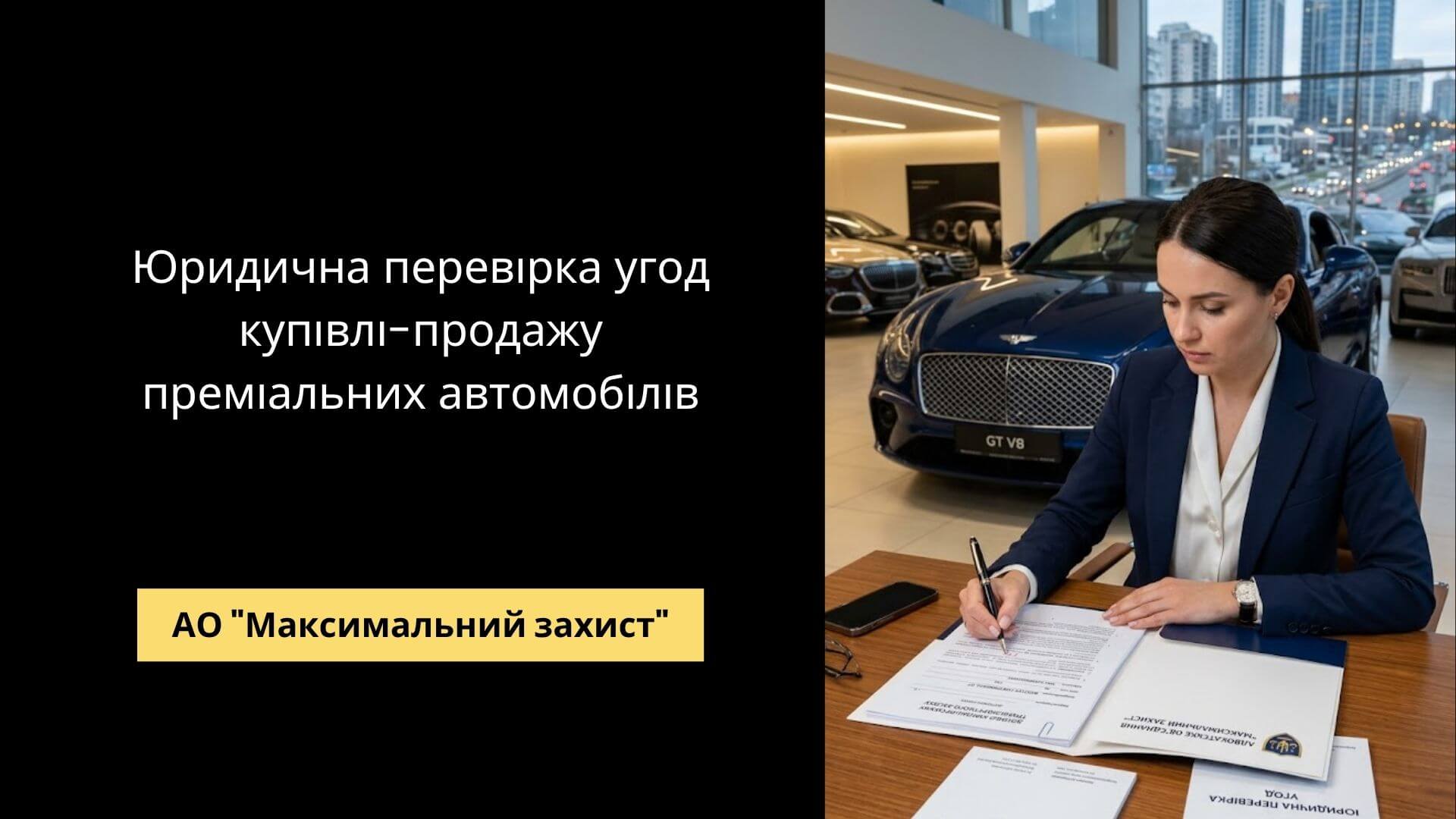 Адвокат перевіряє документи на авто – юридична перевірка угод купівлі-продажу преміальних автомобілів