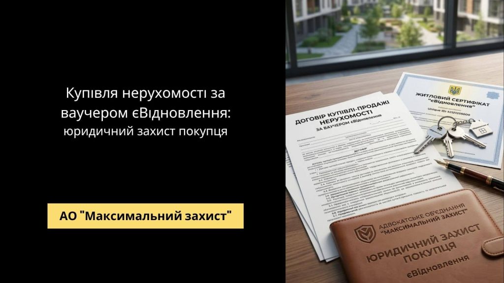 Адвокат перевіряє документи на нерухомість – юридичний супровід купівлі житла за ваучером єВідновлення