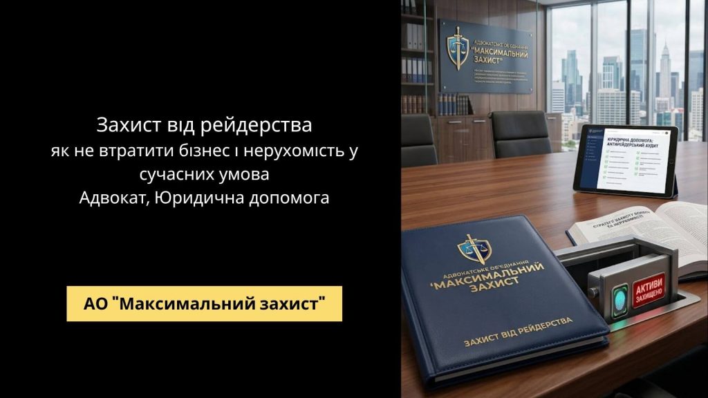 Адвокат аналізує документи бізнесу – захист від рейдерства