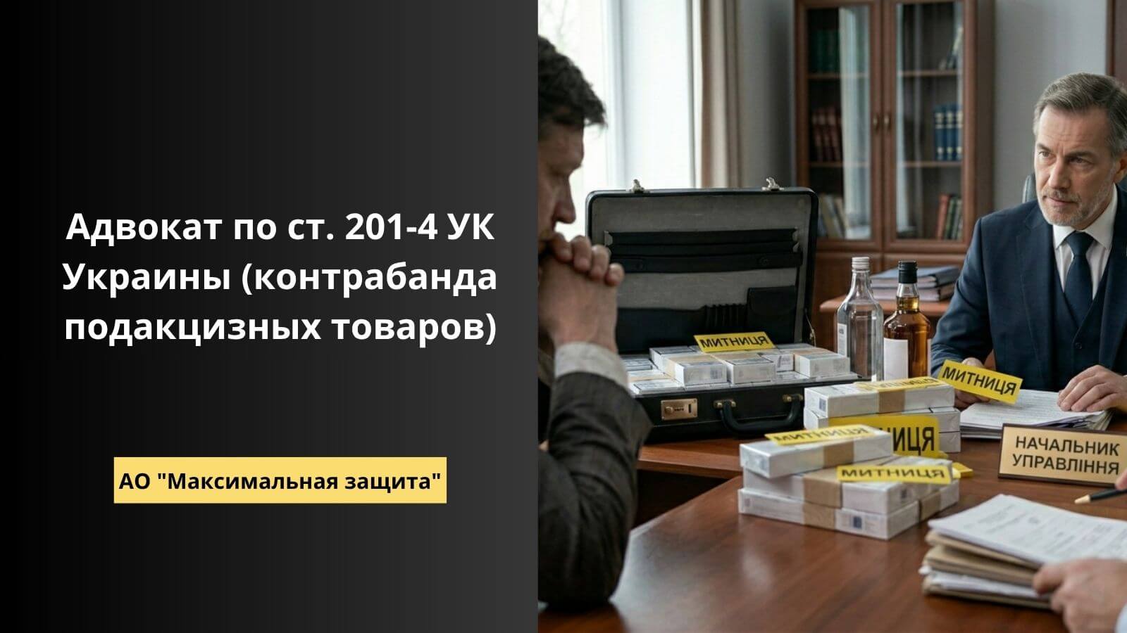 адвокат по статье 201-4 УК