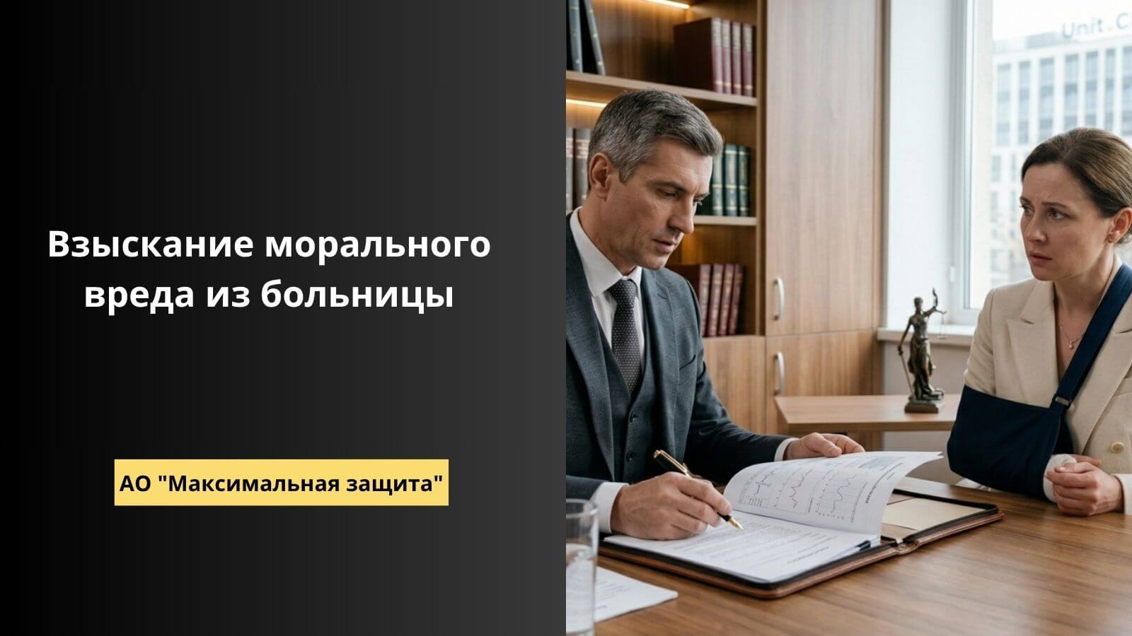 взыскание морального вреда с больницы