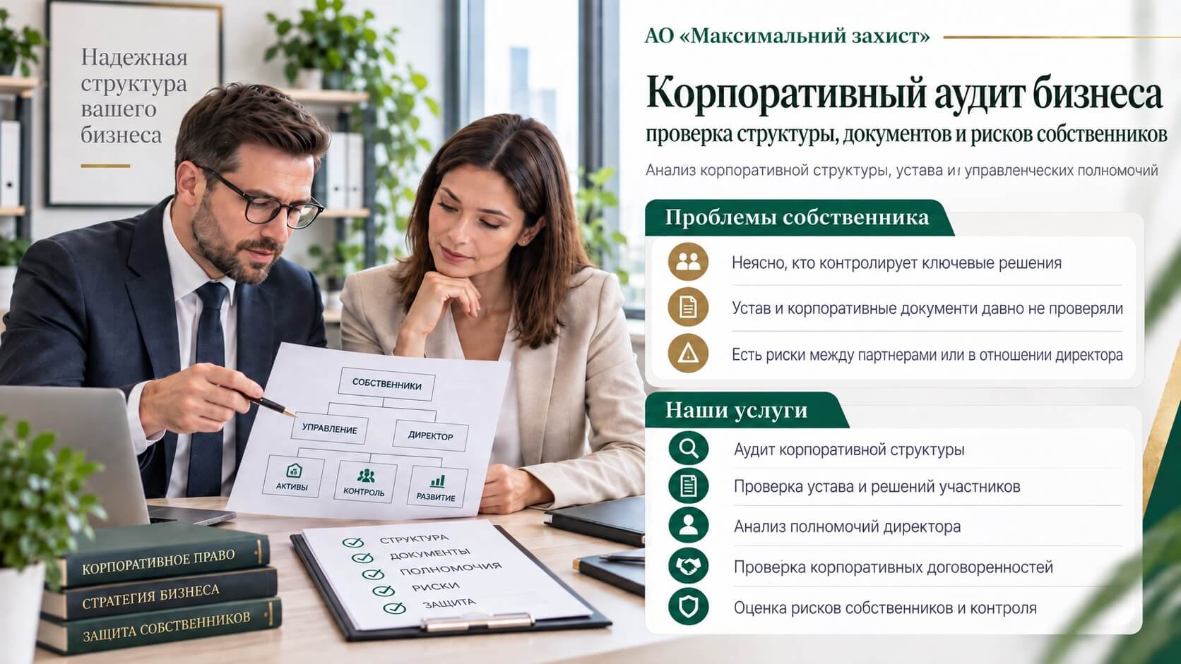 Корпоративный аудит бизнеса: структура и риски владельцев
