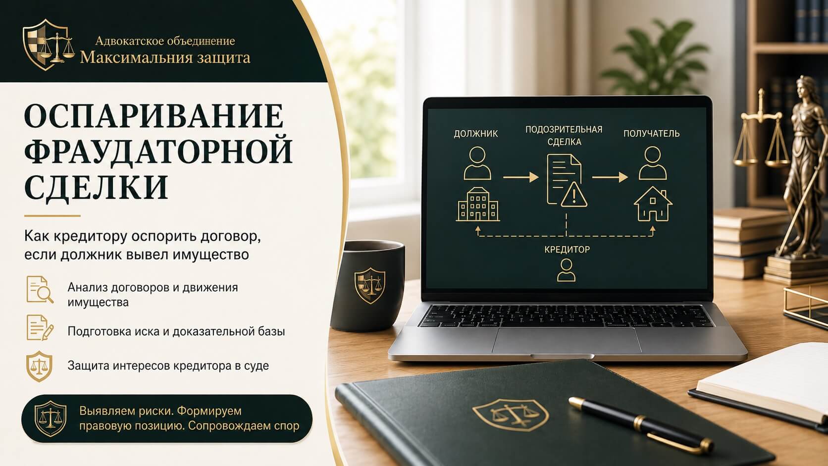 Оспаривание фраудаторной сделки